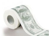 Rolo de Dólar - Papel Higiênico divertido